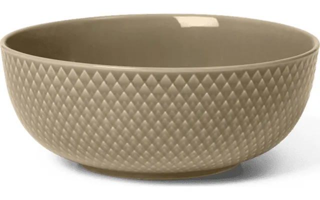 Lyngby Porcelæn - Rhombe Earth Skål 15,5 Cm
