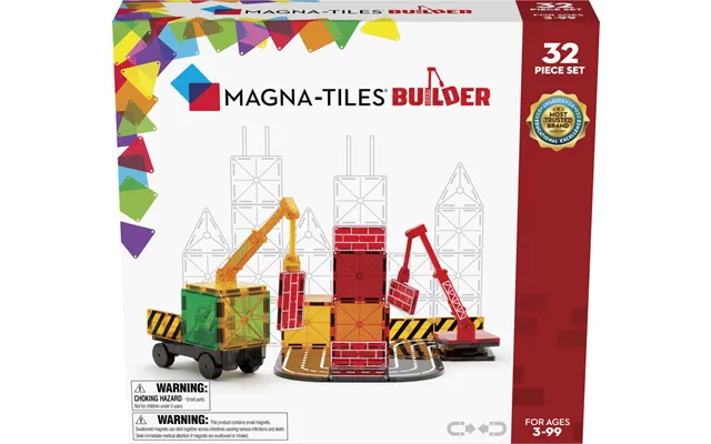 Magna-tiles - Builder Magnetsæt