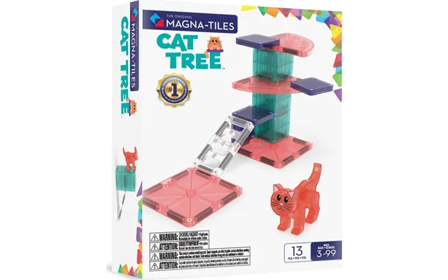 Magna-tiles Kattetræ - Legesæt