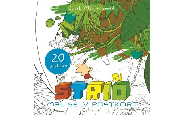 Mal Selv Postkort - 20 Stk.