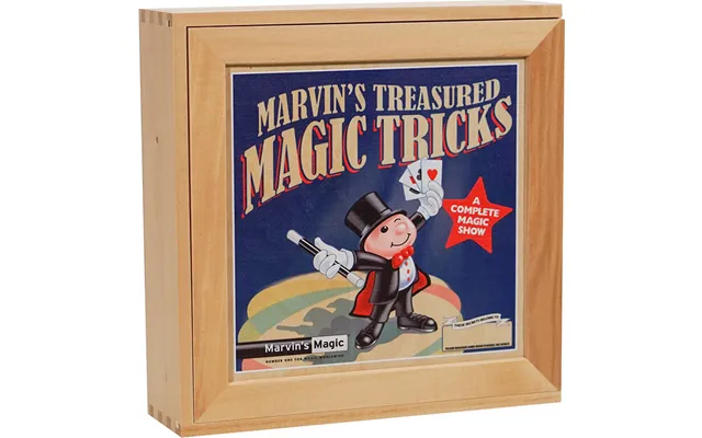 Marvins Magic - Marvins Tryllesæt I Trææske