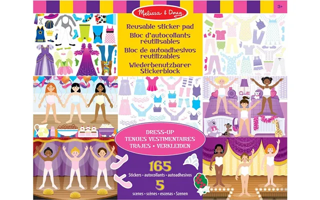 Melissa & Doug - Genanvendelige Klistermærker