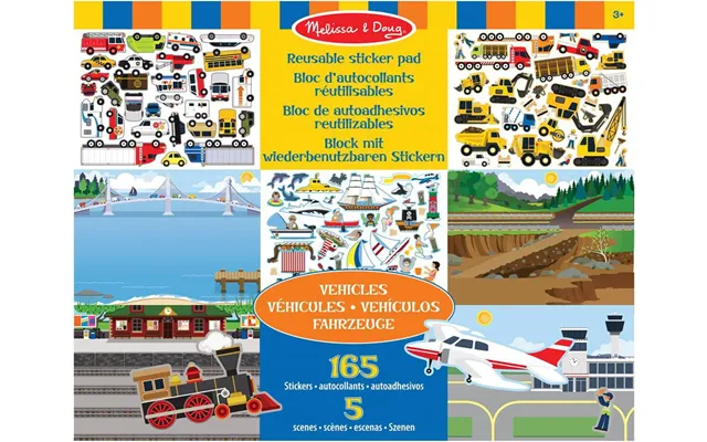 Melissa & Doug - Genanvendelige Klistermærker
