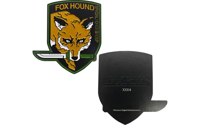 Metal Gear Solid Foxhound Insignia Limited Edition Ingot