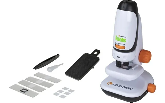 Mikroskop Til Børn Med Smartphone Adapter - Celestron