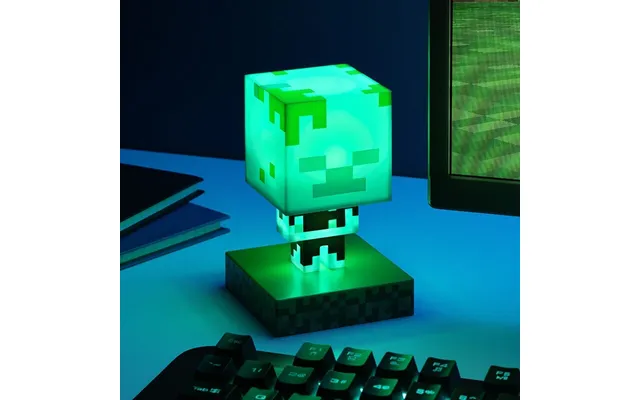 Minecraft 3d Lampe - Zombie