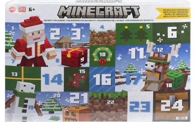Minecraft Julekalender Med Legetøj