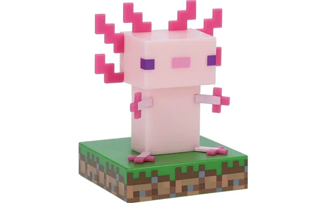 Minecraft Lampe - Axolotl