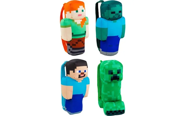Minecraft - Plysrygsæk 30 Cm