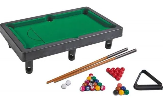 Mini Billiardbord Med Tilbehør Til Børn - 31 Cm