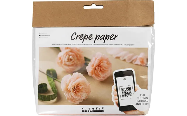 Mini Diy Kit Crepepapir - Nelliker