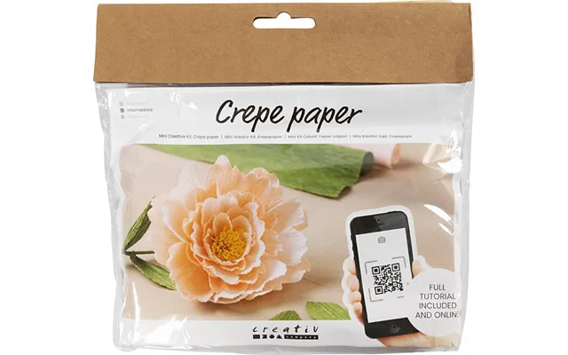 Mini Diy Kit Crepepapir - Pæon