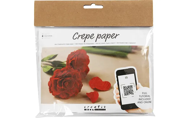 Mini Diy Kit Crepepapir - Roser