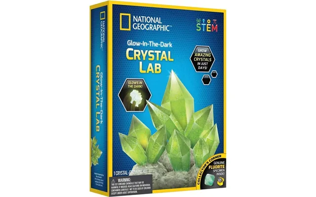National Geographic - Glow-in-the-dark Crystal Lab