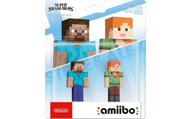 Nintendo Amiibo Figur - Steve & Alex