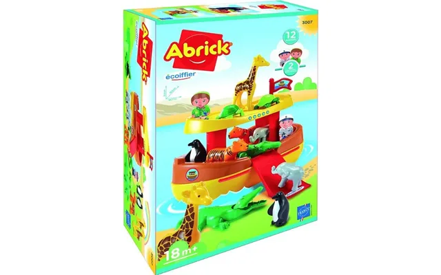Noahs Ark Legetøj Med Figurer - Ecoiffier Abrick