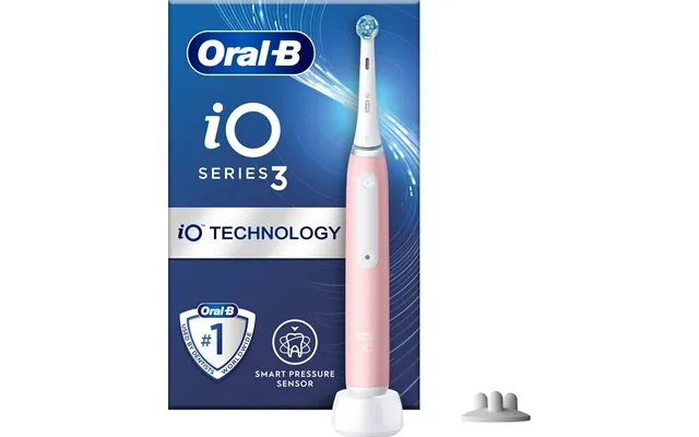 Oral-b - Io3s Lyserød Elektrisk Tandbørste