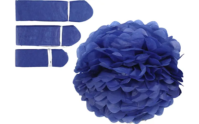 Papir Pomponer - Ø 20 24 30 Cm