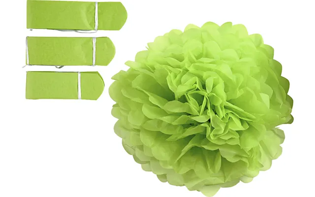 Papir Pomponer - Ø 20 24 30 Cm