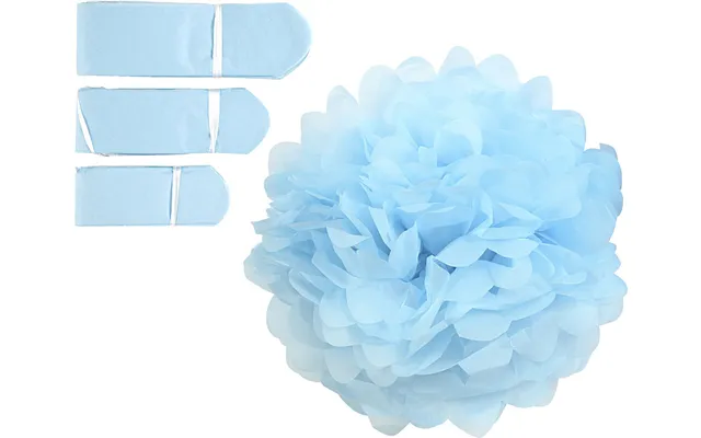 Papir Pomponer - Ø 20 24 30 Cm
