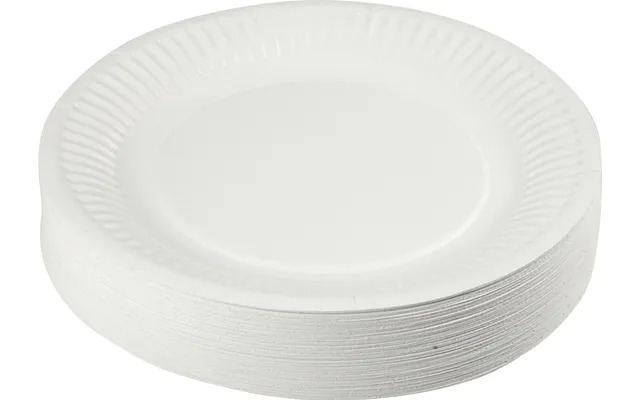 Paptallerken - Ø 18 Cm