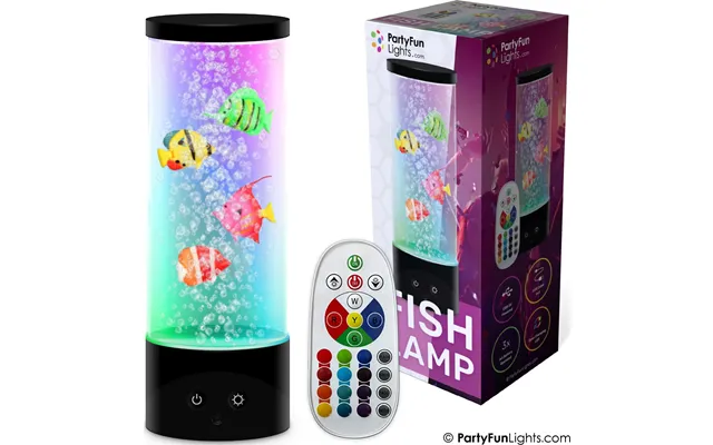 Party Fun Lights - Fiske Lampe Med Fjernbetjening
