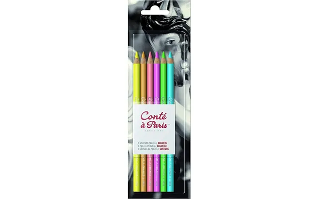 Pastel Farveblyanter - Lyse Toner