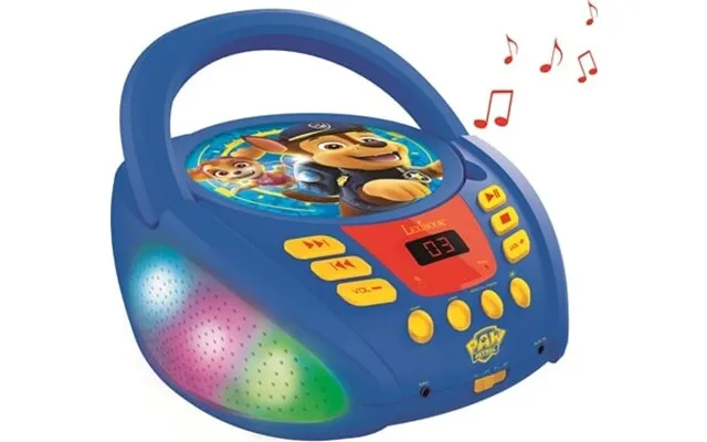 Paw Patrol Cd Afspiller Med Lys - Lexibook