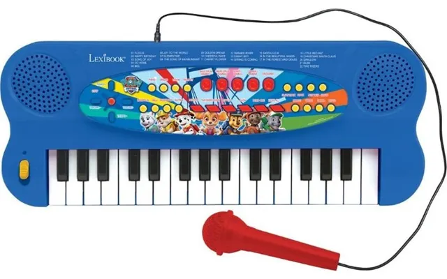 Paw Patrol Keyboard Med Mikrofon - Lexibook