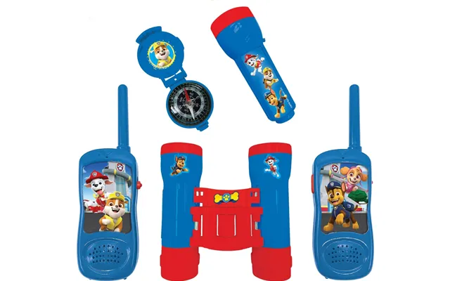 Paw Patrol - Walkie Talkie Og Kikkert Legetøjs Sæt