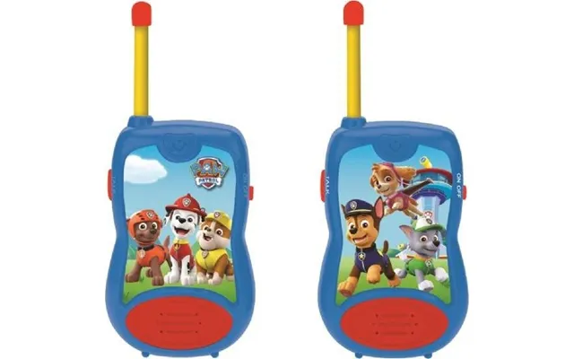 Paw Patrol Walkie Talkie Sæt - 120 M