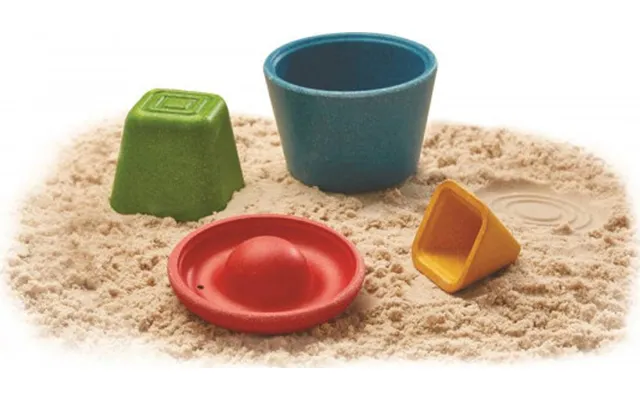 Plantoys - Sandlegetøj Med 4 Forme