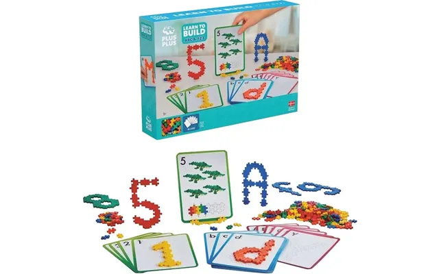 Plus Plus - Learn To Build Abc & 123 Sæt