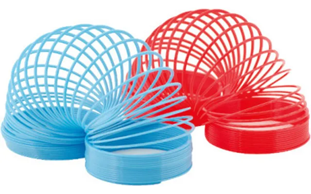 Retro Slinky Fjeder 6,5 X 6,5 - Assorteret