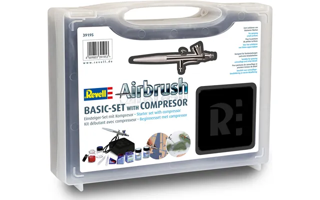 Revell - Airbrush Basic Set With Compressor