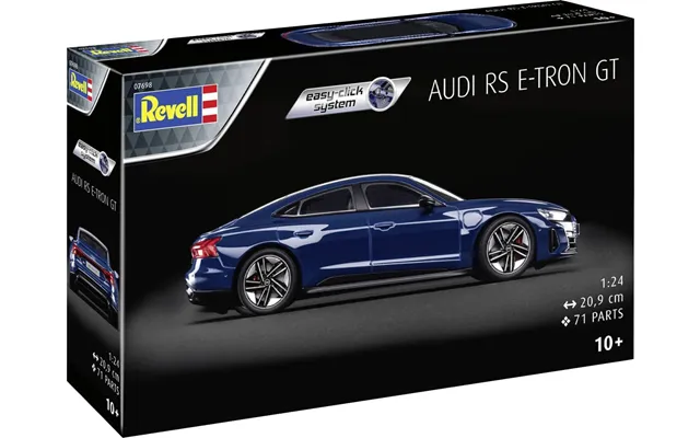 Revell - Audi E-tron Gt Easy-click Modelbil Byggesæt