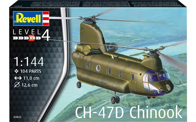 Revell - Chinook Ch-47d Model