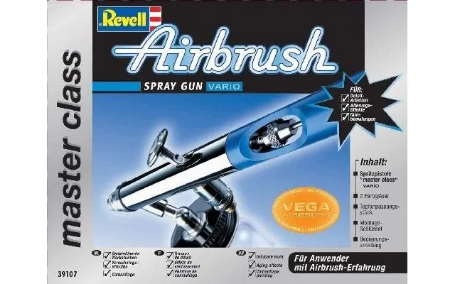 Revell - Master Class Airbrush Sprøjtepistol Sæt