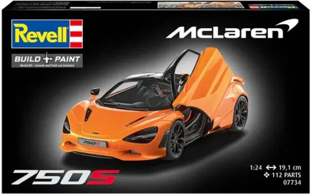 Revell - Mclaren 750s Bil Byggesæt
