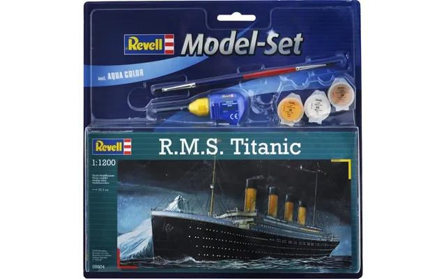 Revell - Rms Titanic Model Skib Byggesæt Inkl. Maling
