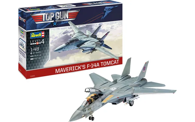 Revell Top Gun - Mavericks F-14a Tomcat Modelfly Byggesæt