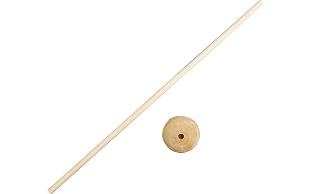 Rundstok Med Fod - H 30 Cm