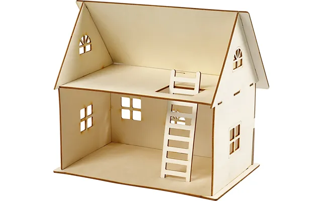 Saml Selv Dukkehus - H 25 Cm