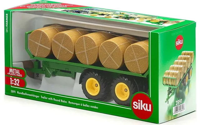 Siku - Trailer Til Rundballer
