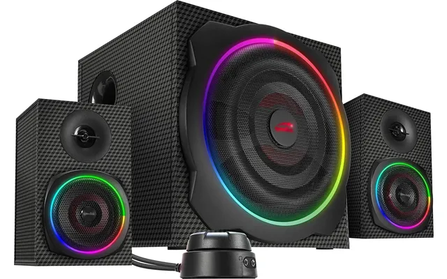 Speedlink - Gravity Carbon Rgb 2.1 Subwoofer System