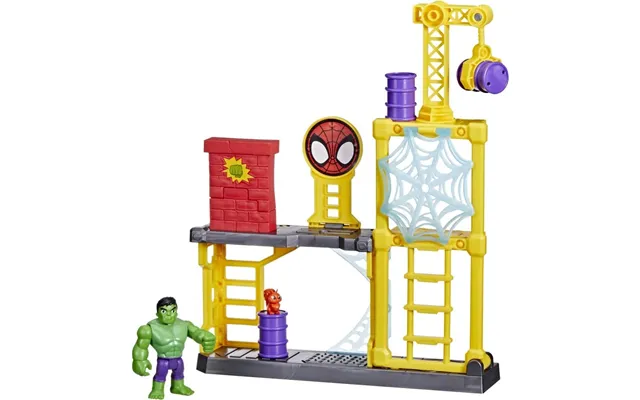 Spidey And His Amazing Friends - Power Smash Hulk Legesæt