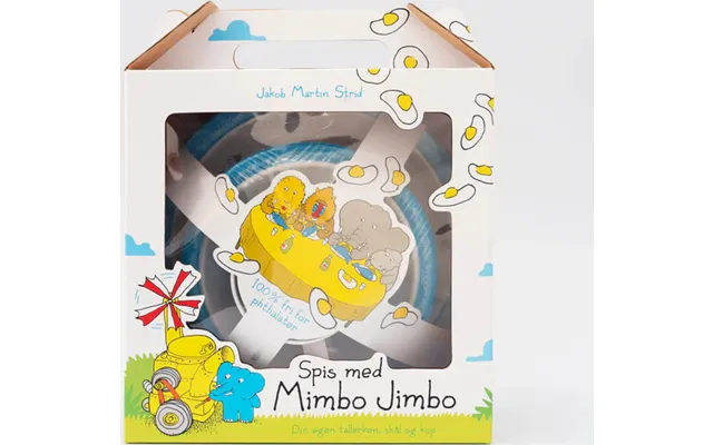 Spisesæt Til Børn - Spis Med Mimbo Jimbo