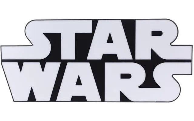 Star Wars - Logo Lampe Med 2 Lysindstillinger