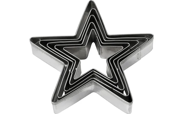 Stjerne Udstikkere - H 8 Cm