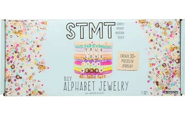 Stmt - Diy Alfabet Smykker